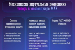 Медицинские виртуальные помощники в мессенджере Мах