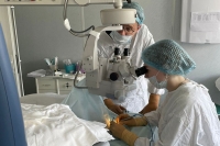 Визит врачей-офтальмологов городской многопрофильной больницы Санкт-Петербурга